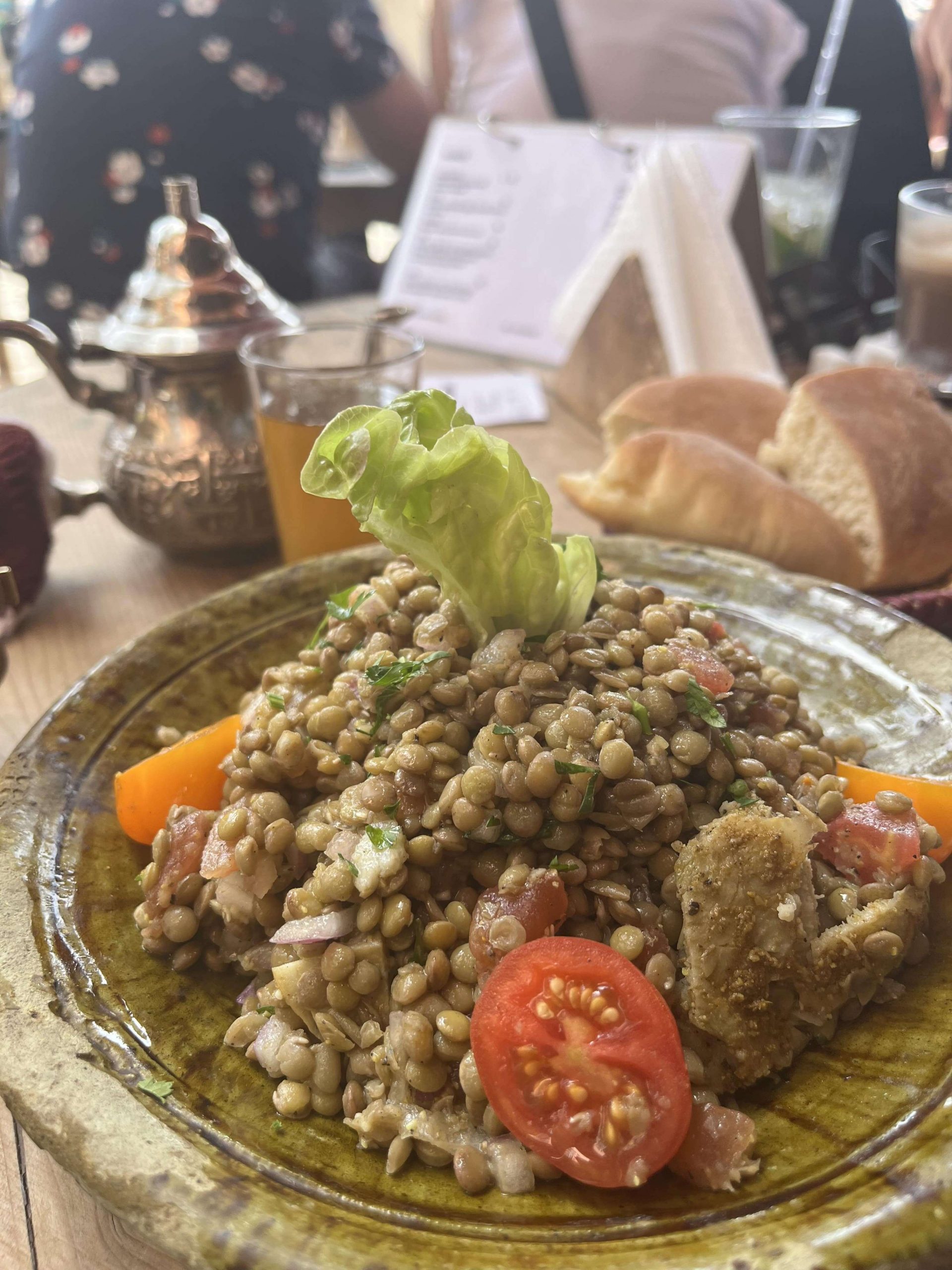 Magdas Food Programme Cafe des Epices Hülsenfrüchtesalat